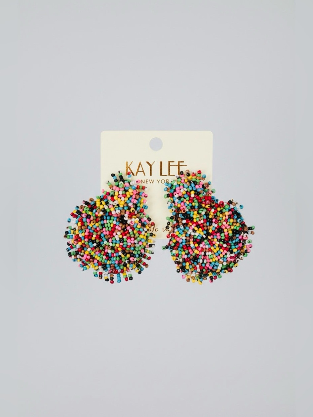 Sweet Sprinkles Beaded Earrings - Picture 2 of 3